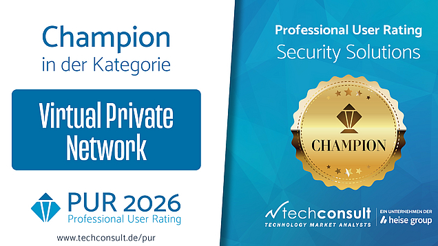 Champion 'Virtual Private Network' - PUR 2026 Award: PUR Champion 'Virtual Private Network' 2026
