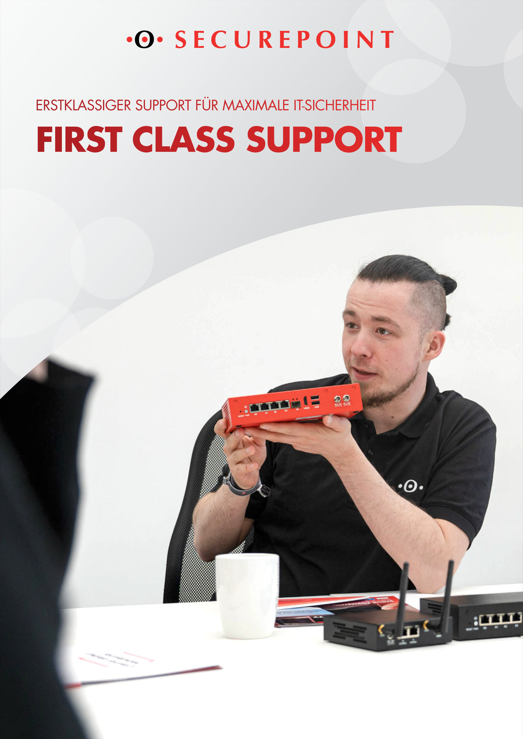 Securepoint Erste Klasse Support (Prospekt) Prospektbild Securepoint erste Klasse Support