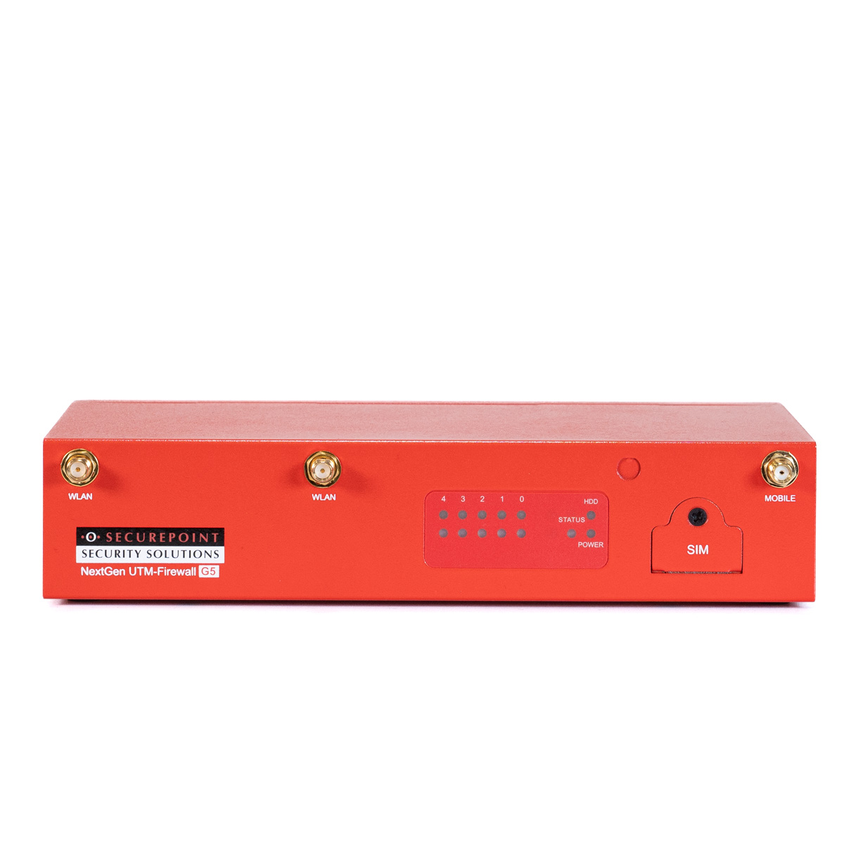 Securepoint RC100 G5 Frontansicht der Securepoint RC100 G5 UTM-Firewall