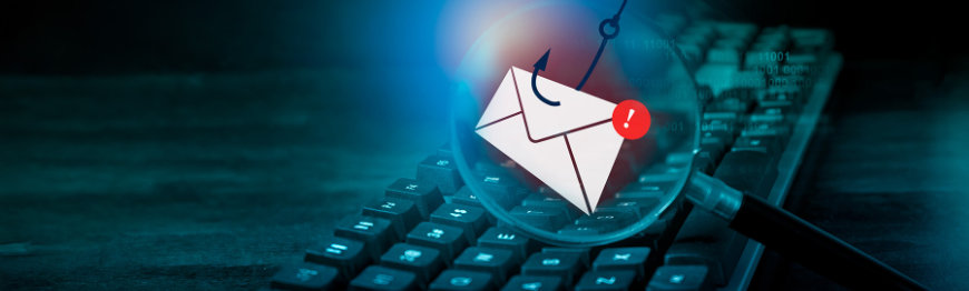 Spot phishing, minimise risks Graphical representation of emails