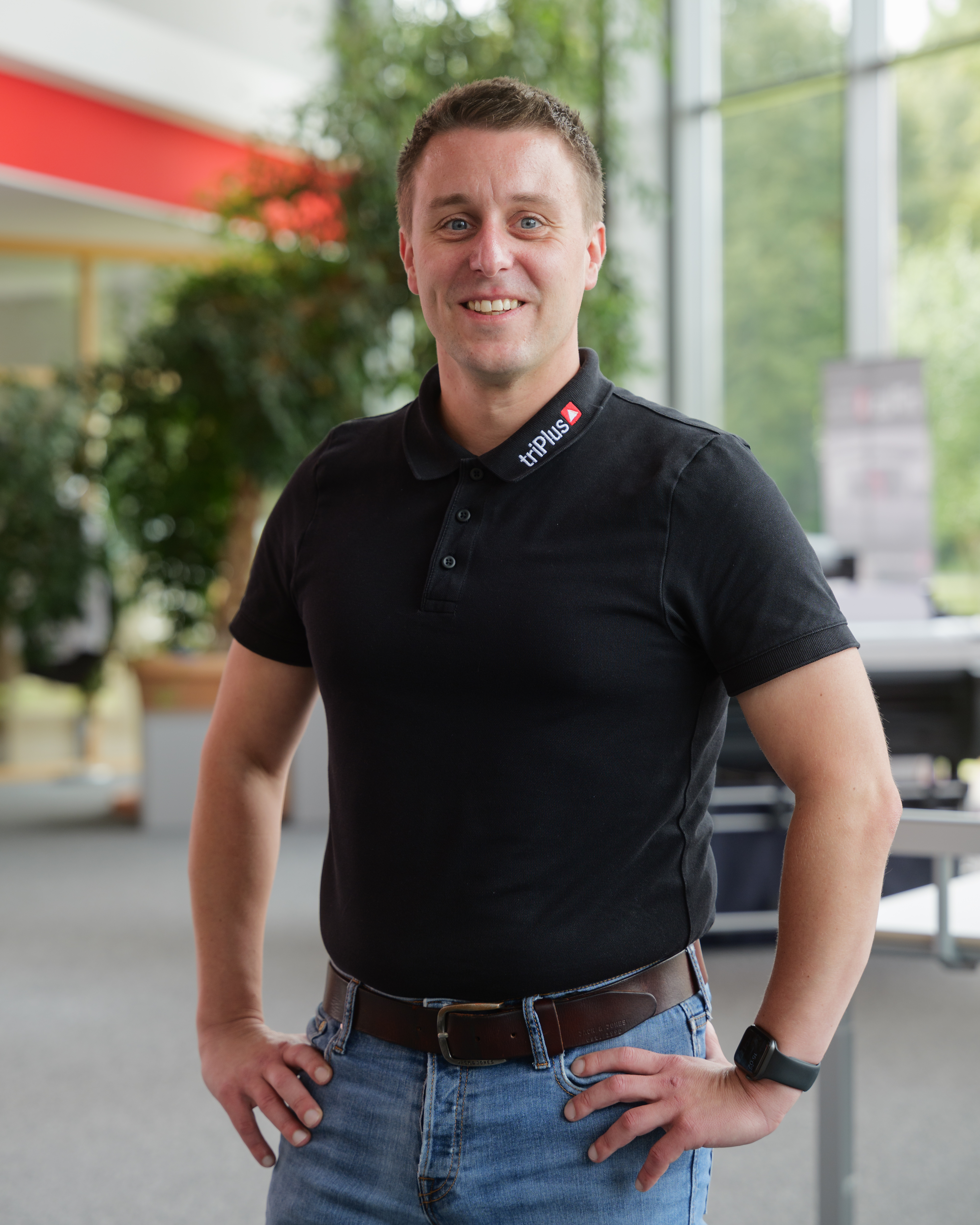 Christopher Hinrichs vom triPlus Systemhaus Christopher Hinrichs vom triPlus Systemhaus